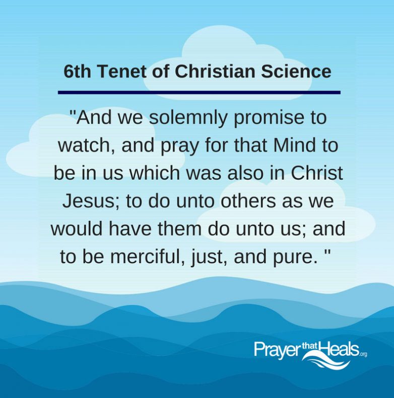 Christian Science tenet about Christ Jesus